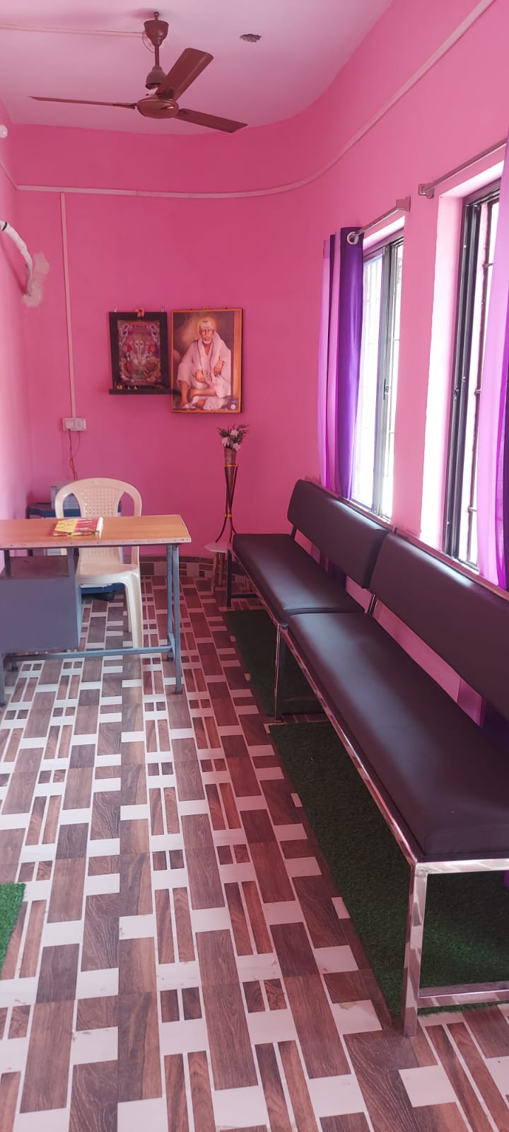 Reception and waiting area